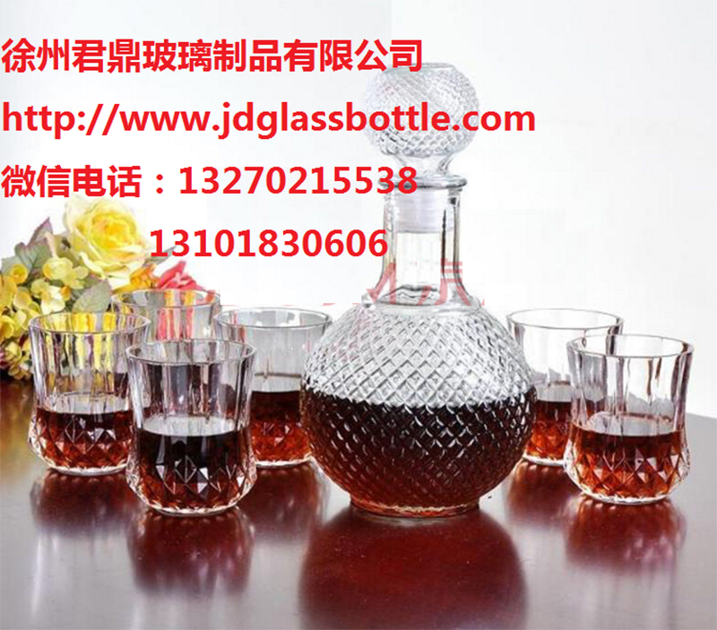 Complete set of combination foreign wine bottles JD-17899